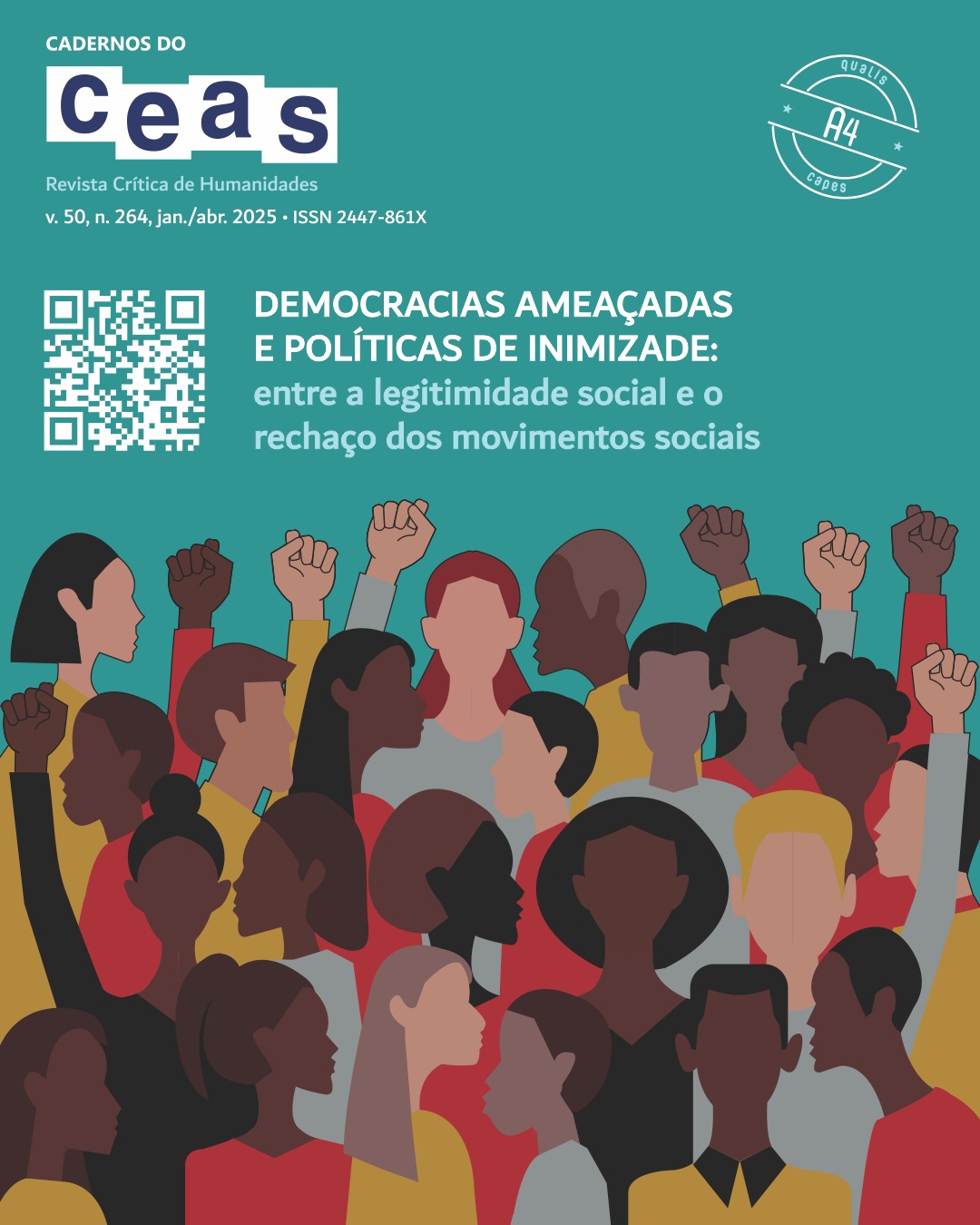 					Visualizar v. 50 n. 264 (2025): DEMOCRACIAS AMEAÇADAS E POLÍTICAS DE INIMIZADE: ENTRE A LEGITIMIDADE SOCIAL E O RECHAÇO DOS MOVIMENTOS SOCIAIS
				